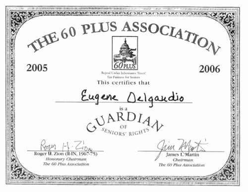 The Guardian of Senior's Rights Award