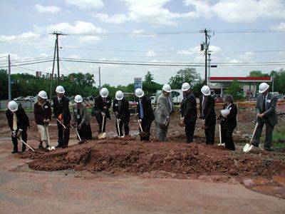 The board of supervisors joins Supervisor Eugene Delgaudio and VDOT officials in beginning the construction of Church road and Rt. 28
intersection.