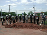 The board of supervisors joins Supervisor Eugene Delgaudio and VDOT officials in beginning the construction of Church road and Rt. 28
intersection.