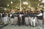 ED and Supervisor Bill Bogard cut the ribbon at Babies R Us